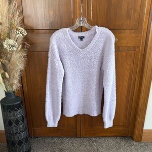 Art Class Cozy Lavender V-Neck Sweater